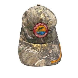 Casting for Character Fishing Tournament Camo Baseball‎ Cap Seneca Waterways
